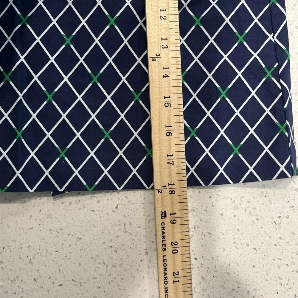 NWT Peter Millar‎ Printed Stretch Cotton Skort/Skirt 4 Geometric